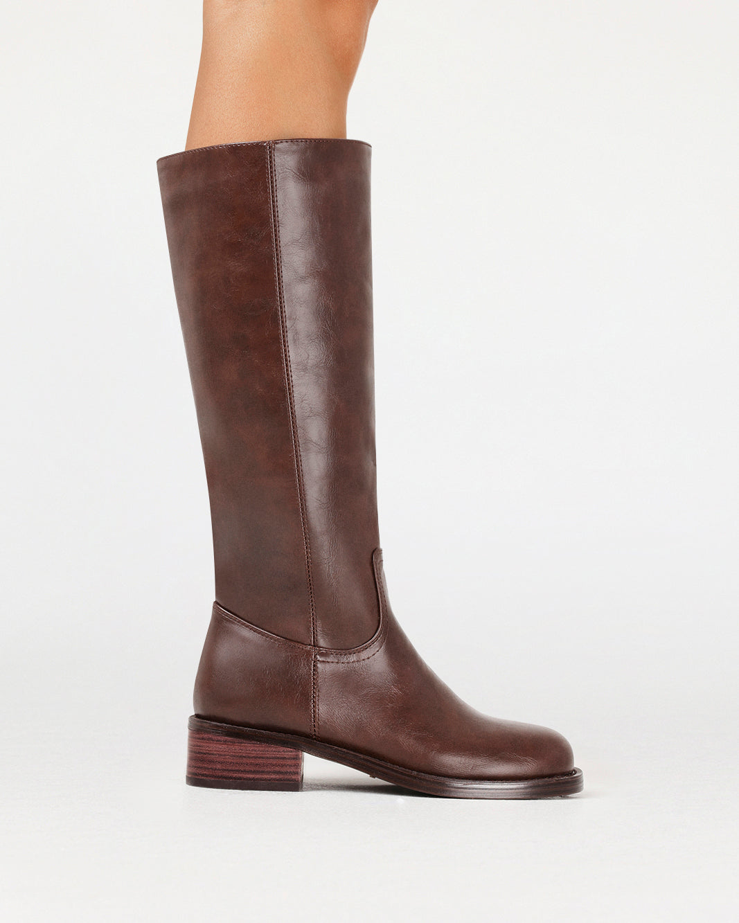 BILLINI JAMISON TALL BOOT - CHOCOLATE BURNISHED