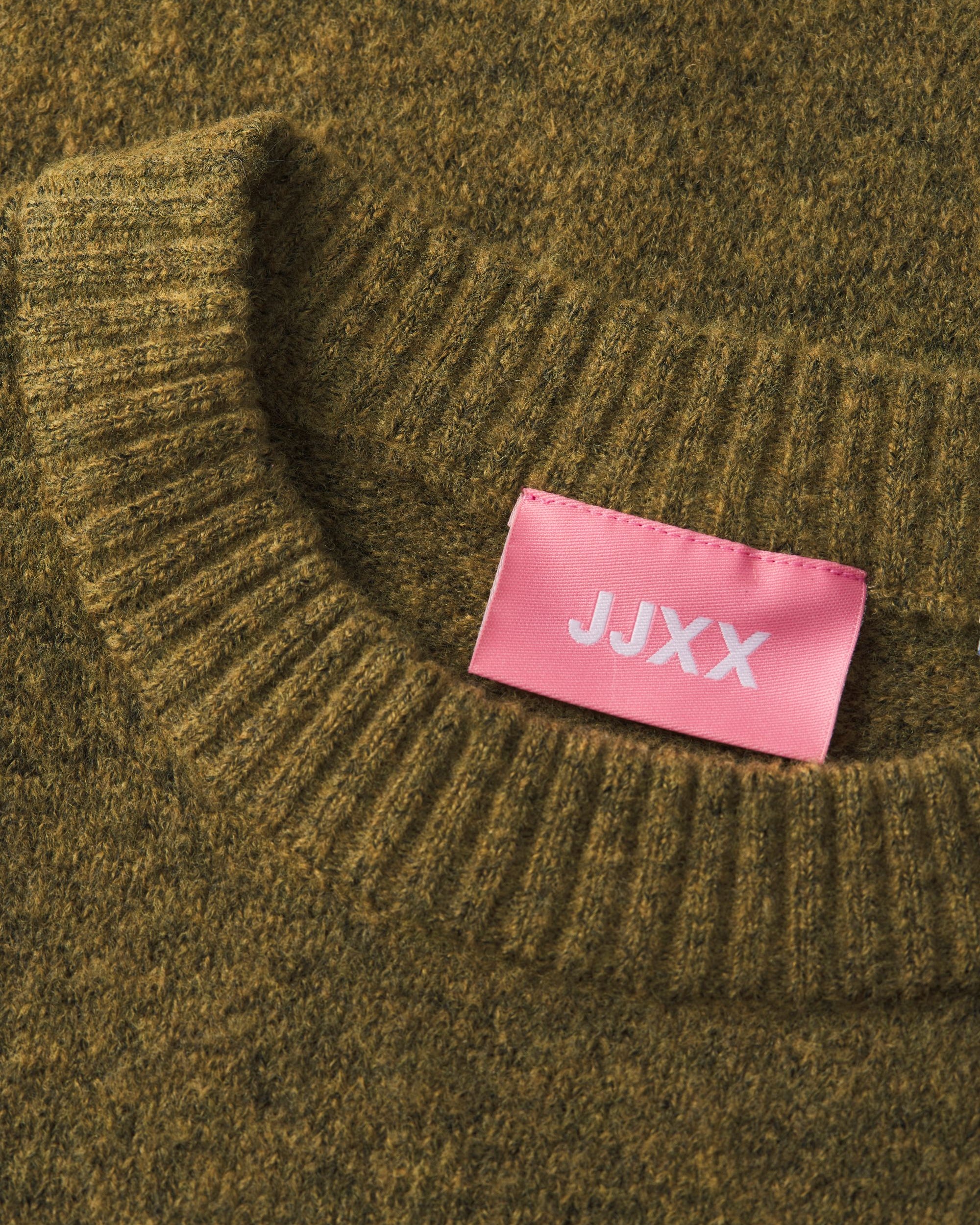 JJXX VALERIA SS KNIT SHIRT - NUTRIA