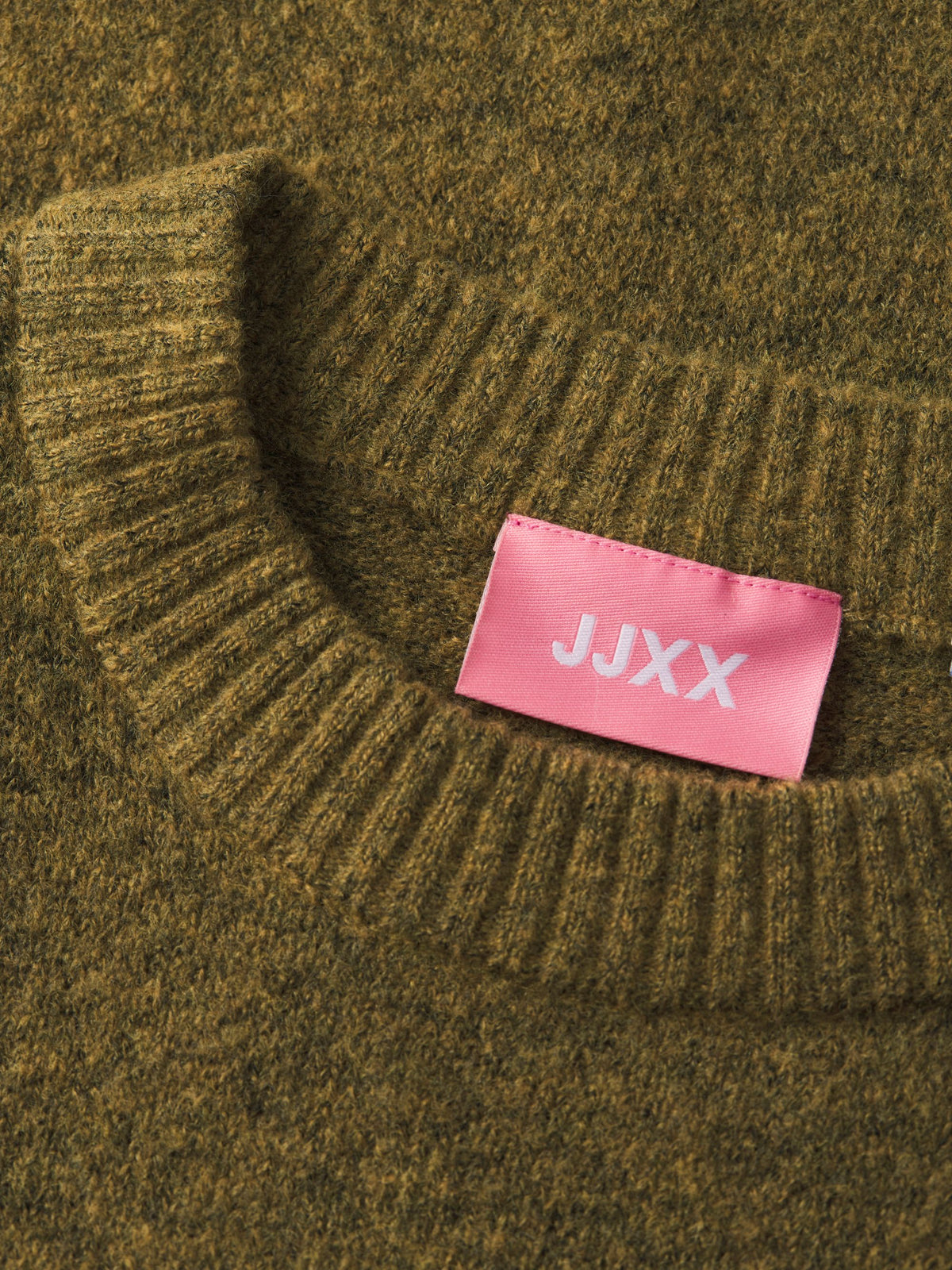 JJXX VALERIA SS KNIT SHIRT - NUTRIA