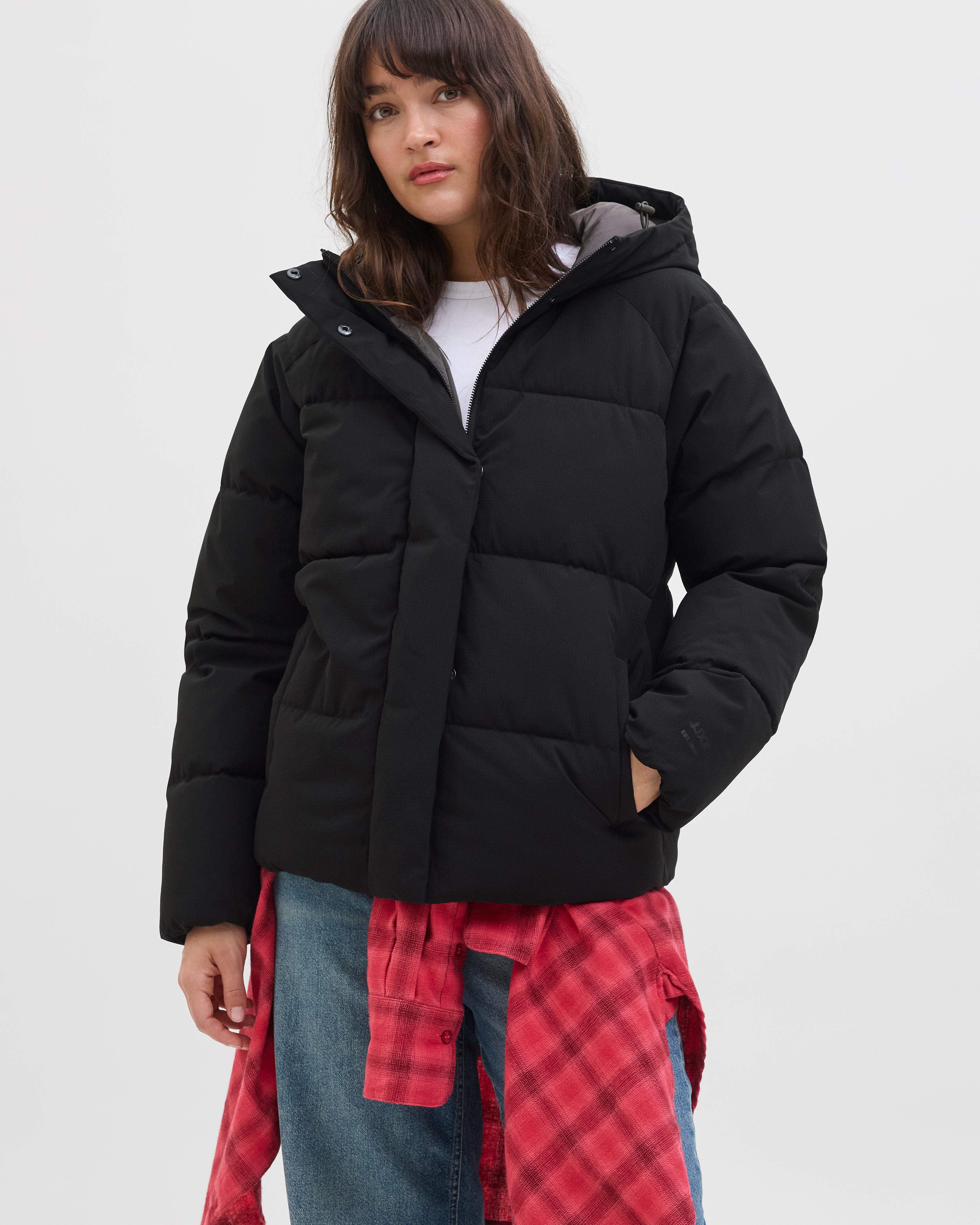 JJXX GLOBAL PUFFER - BLACK