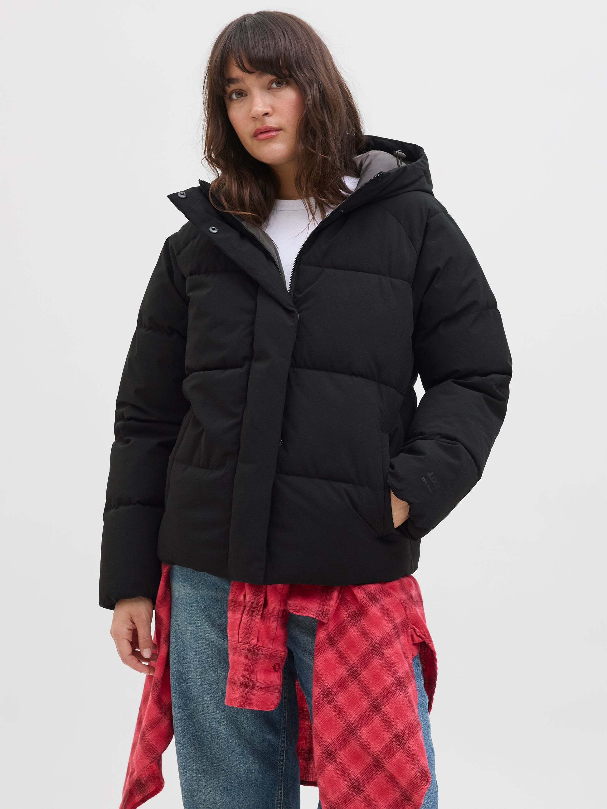 JJXX GLOBAL PUFFER - BLACK
