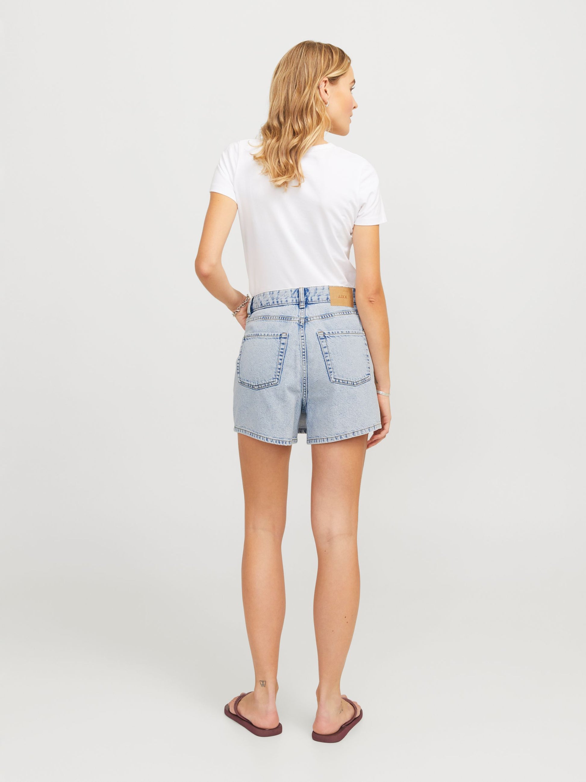 JJXX GRETA DENIM SKORT - LIGHT BLUE WASH