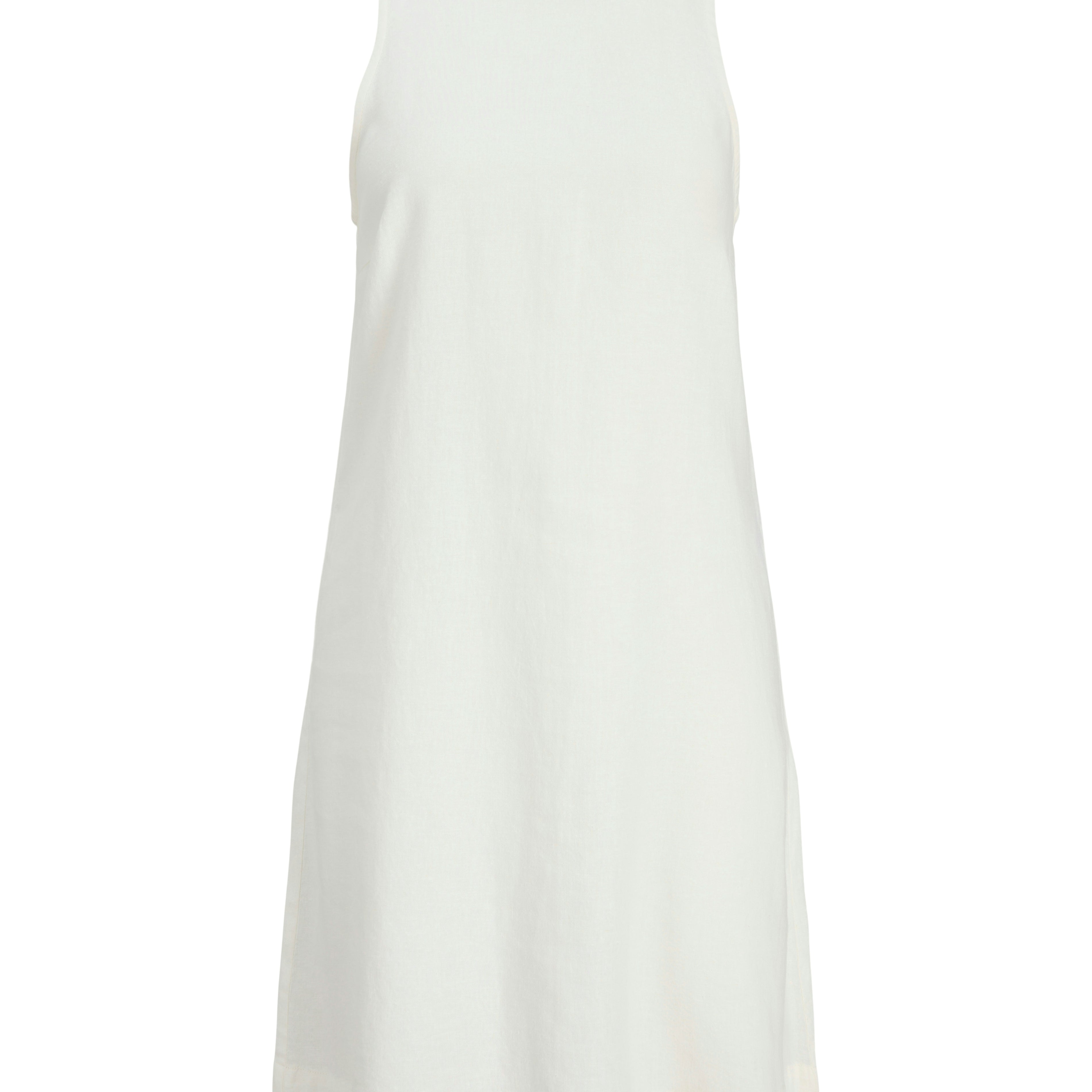 JJXX ALMIRA LINEN DRESS - BLANC