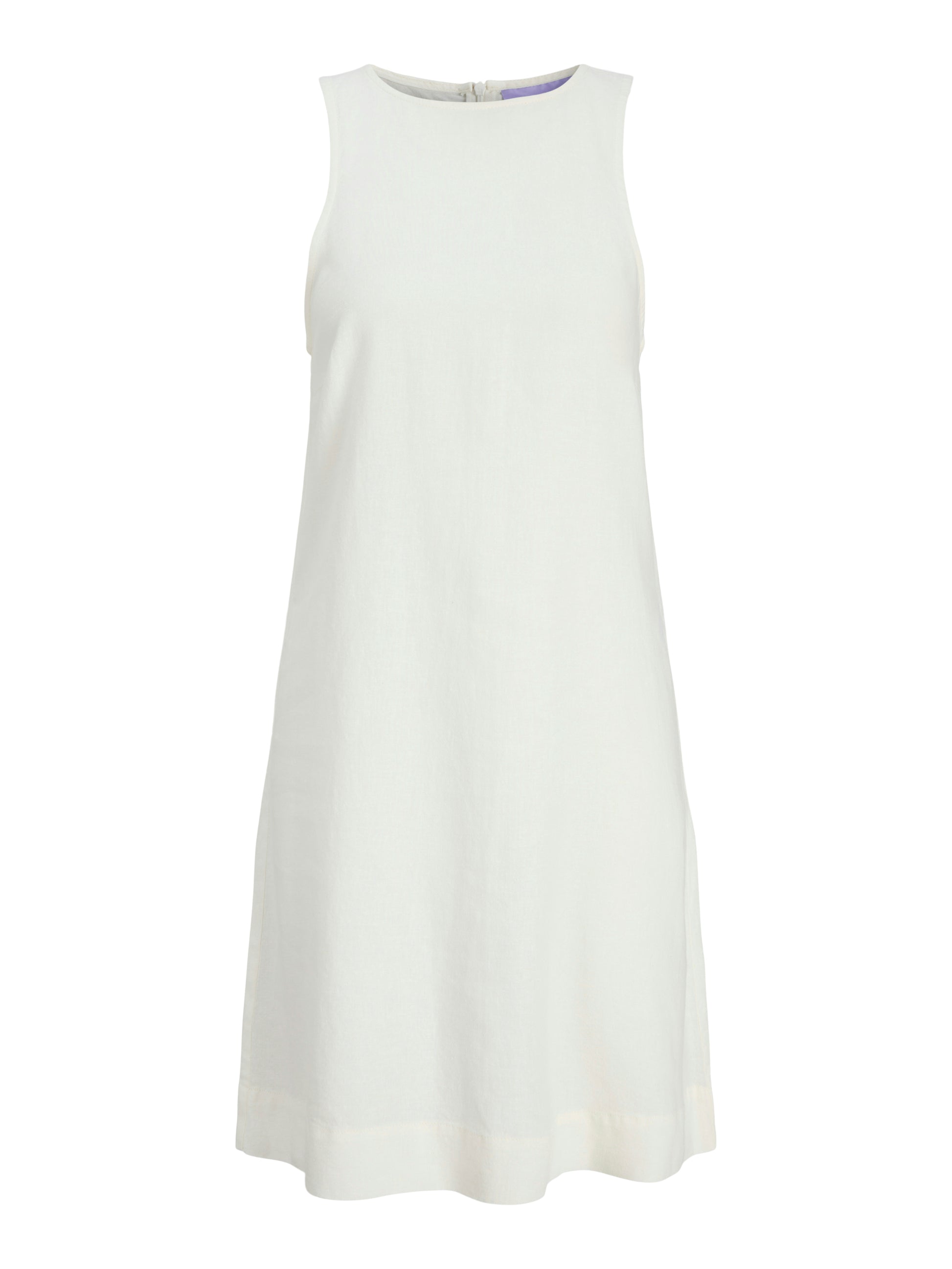 JJXX ALMIRA LINEN DRESS - BLANC