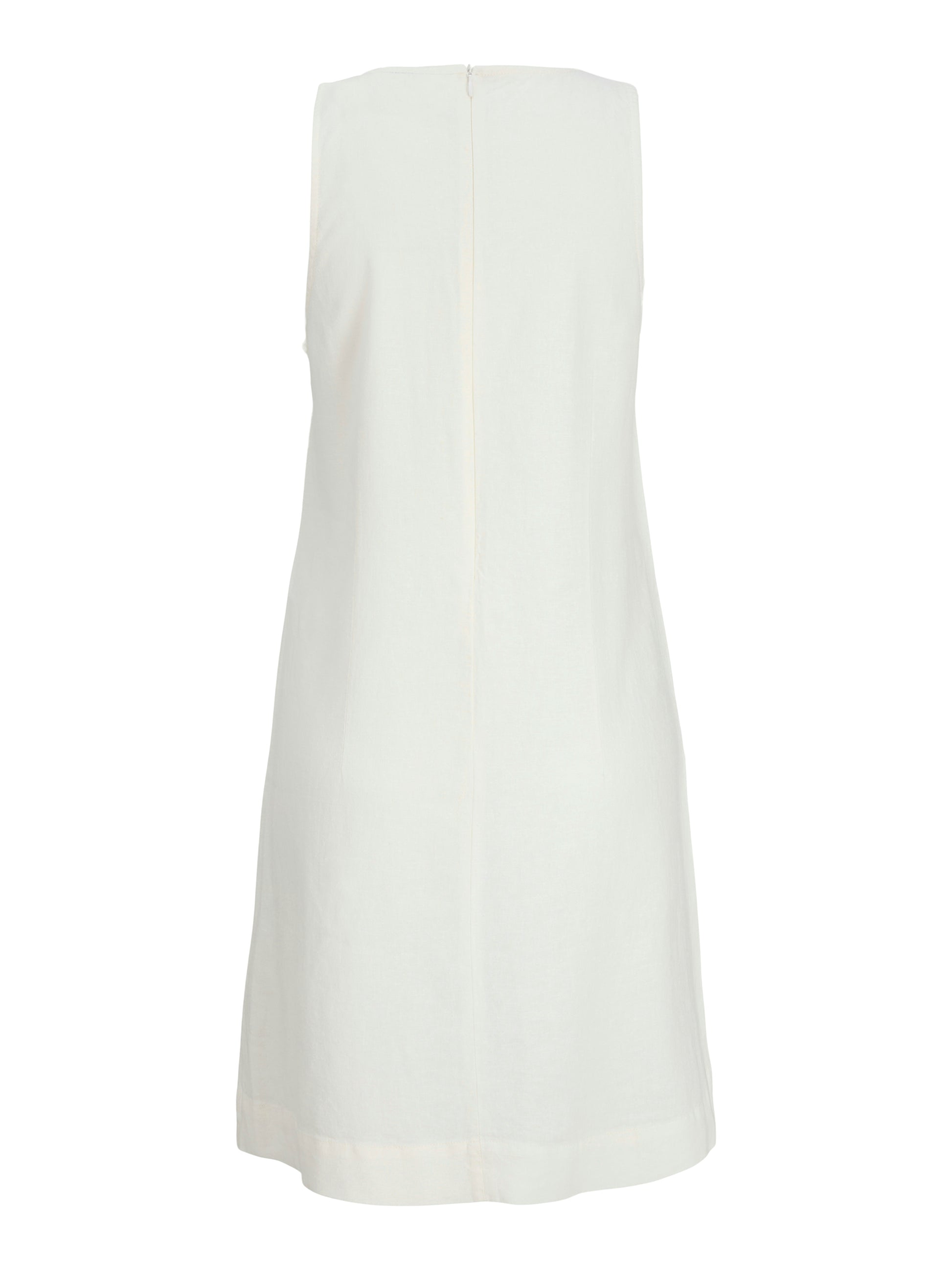 JJXX ALMIRA LINEN DRESS - BLANC
