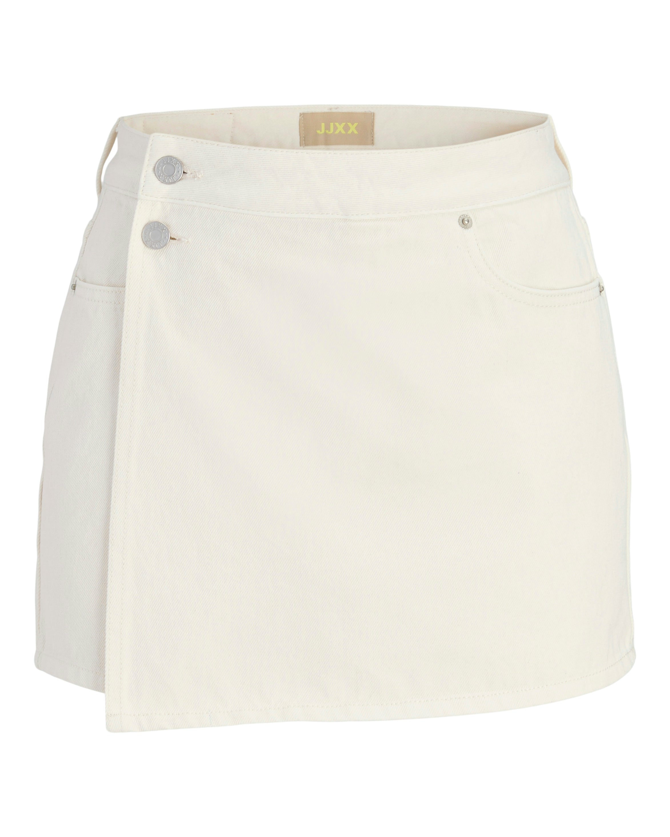JJXX GRETA DENIM SKORT - ECRU