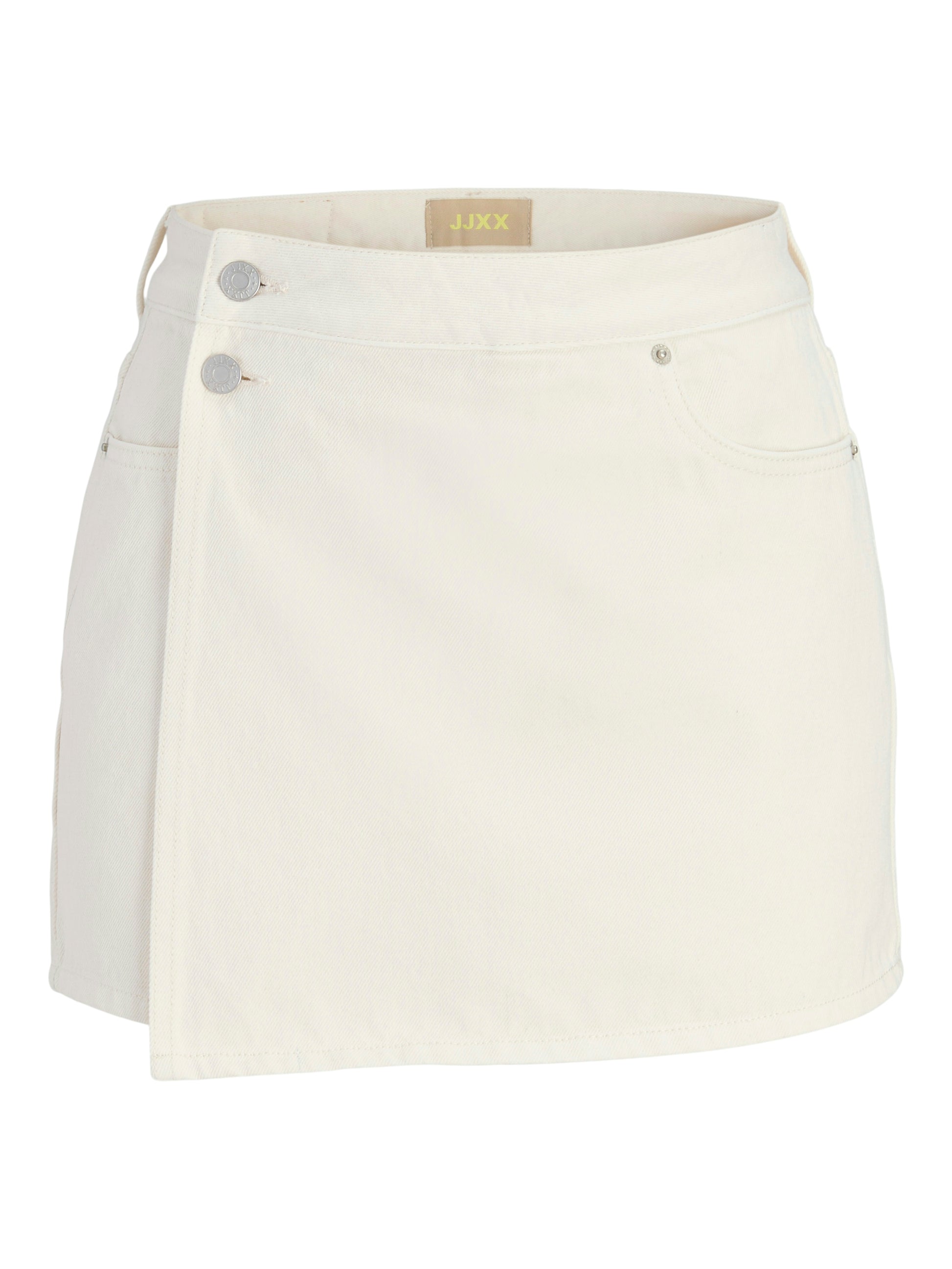 JJXX GRETA DENIM SKORT - ECRU