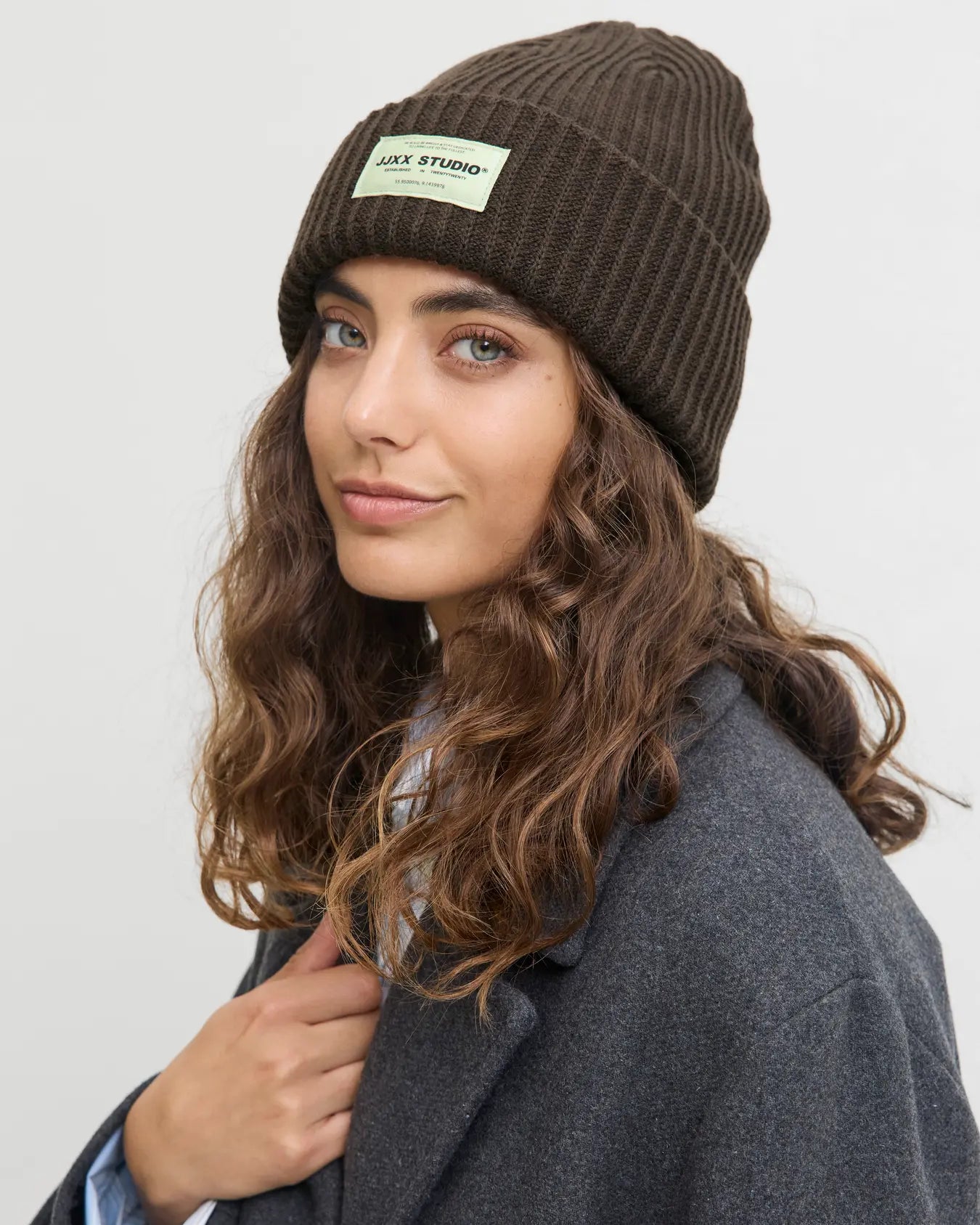 JJXX OTHELIA KNIT BEANIE - BRACKEN