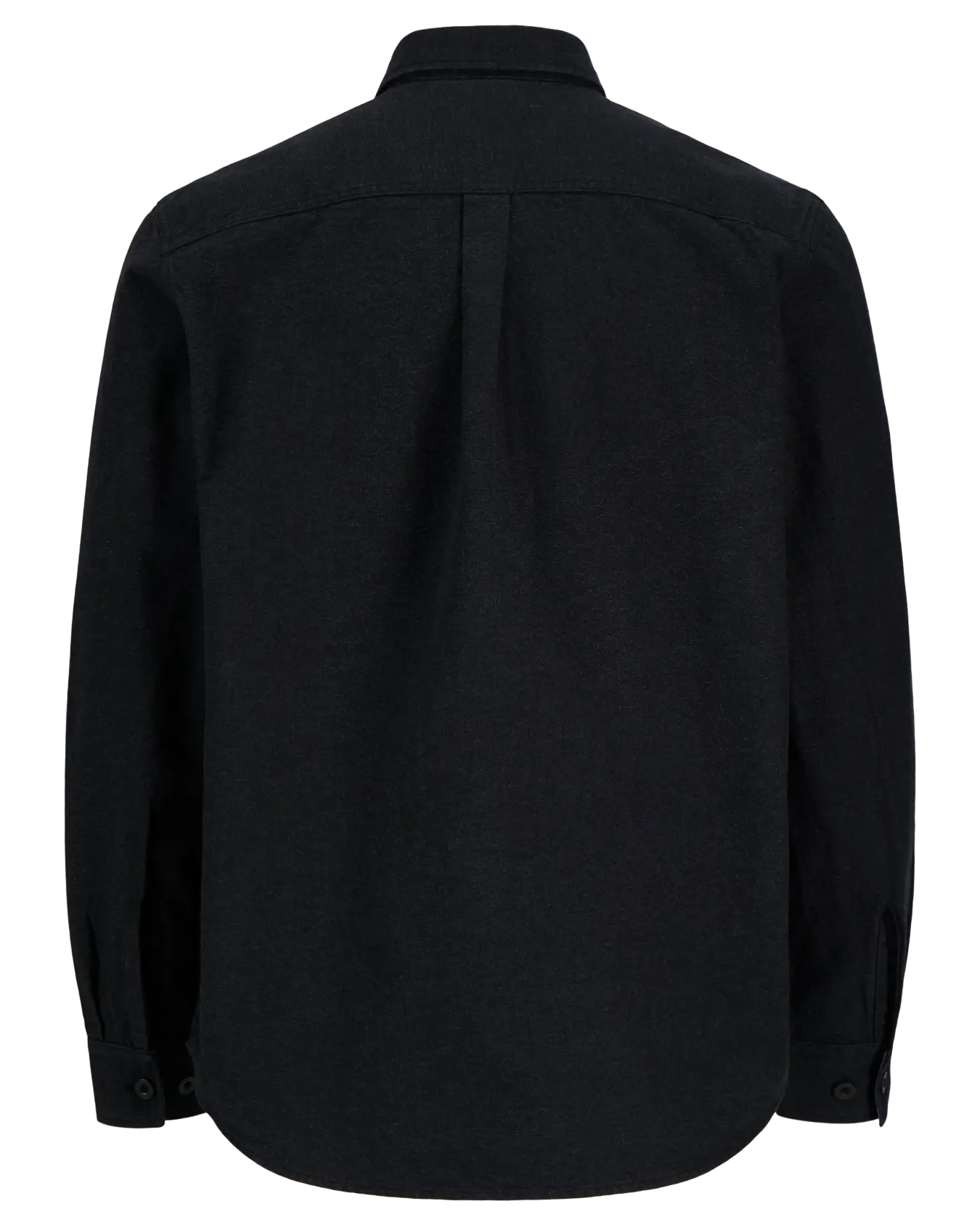 JJ IVY SOLID LS OVERSHIRT - DARK GREY MELANGE