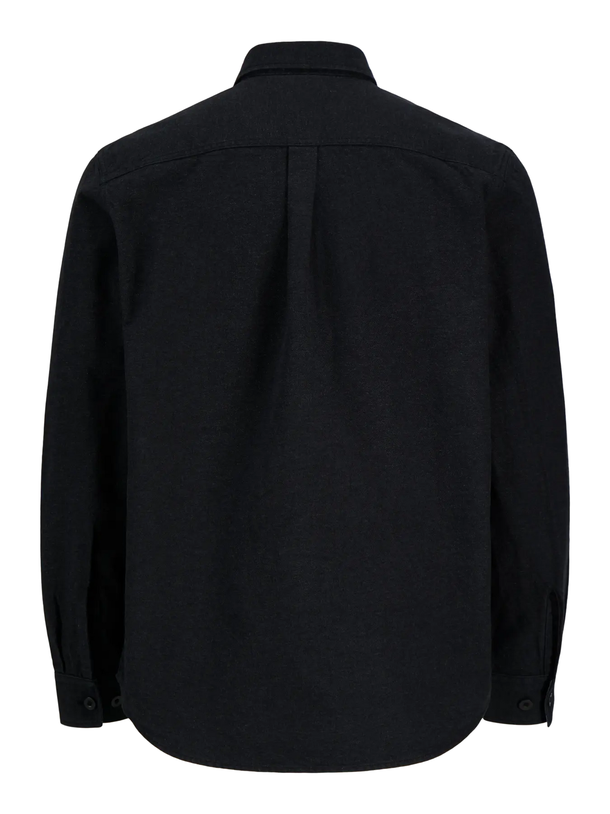 JJ IVY SOLID LS OVERSHIRT - DARK GREY MELANGE