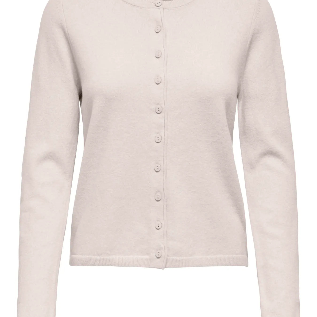 ONLY LOYAL O NECK CARDIGAN - MOONBEAM