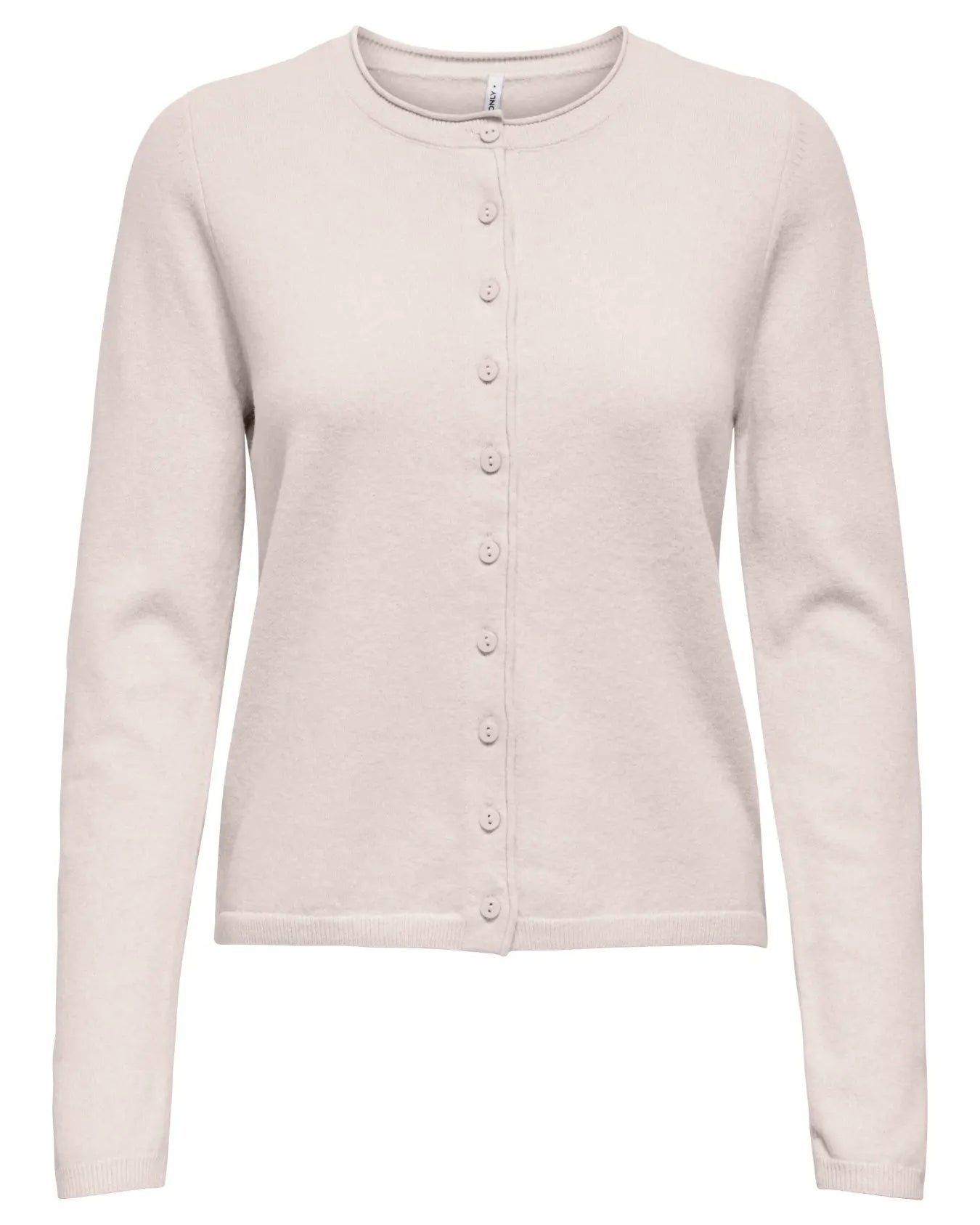 ONLY LOYAL O NECK CARDIGAN - MOONBEAM