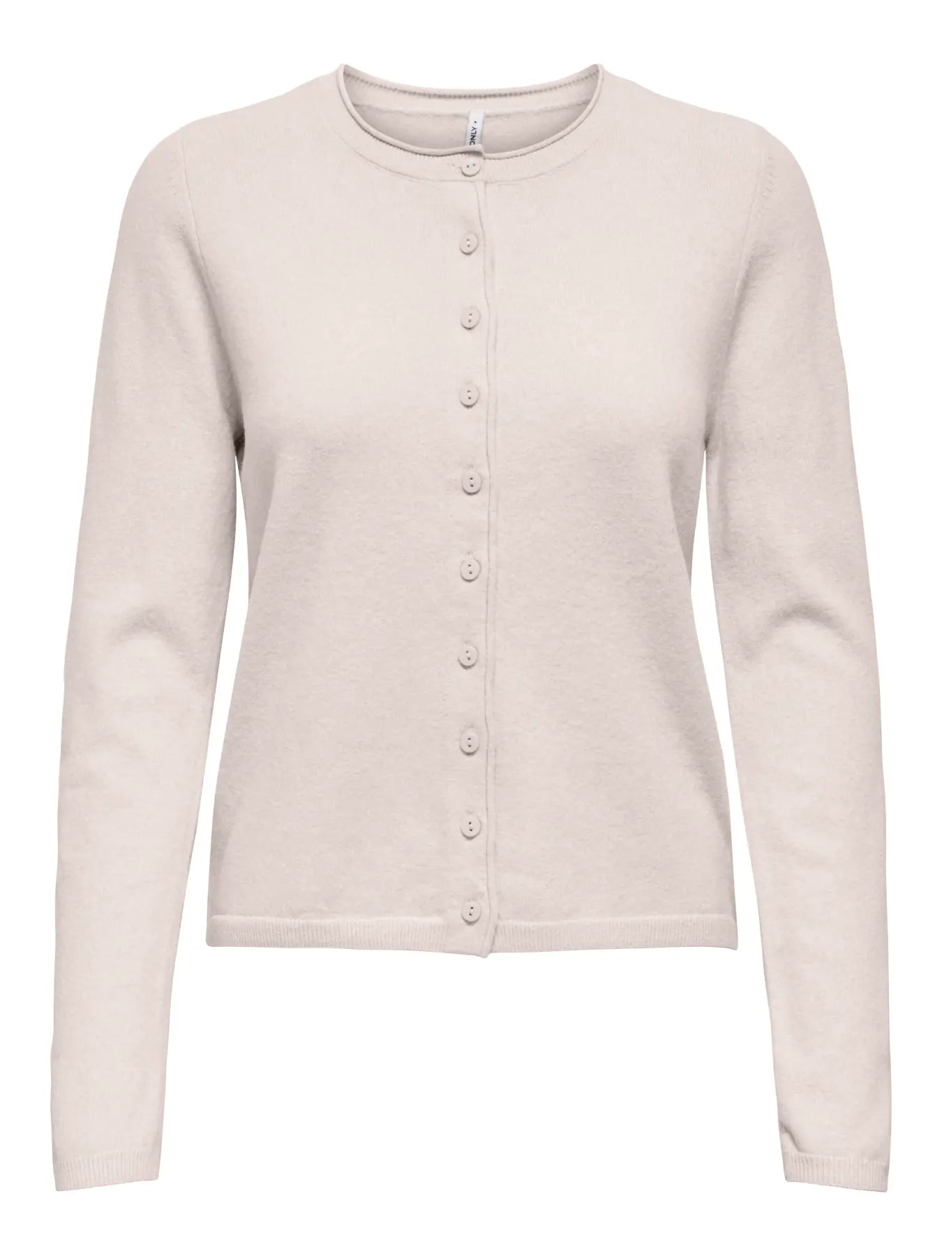 ONLY LOYAL O NECK CARDIGAN - MOONBEAM