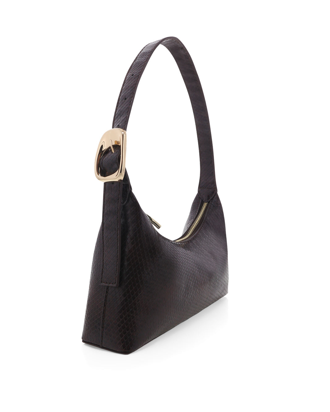 BILLINI LUCIE SHOULDER BAG - CHOCOLATE SCALE