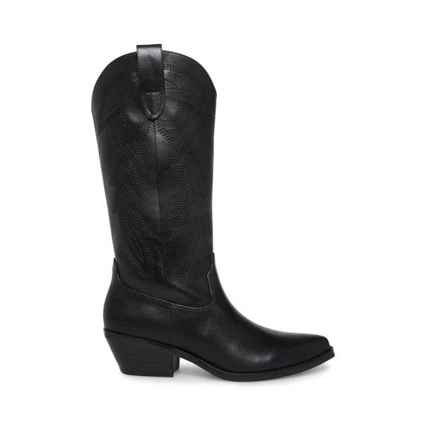 MADDEN GIRL REDFORD WESTERN BOOTS - BLACK