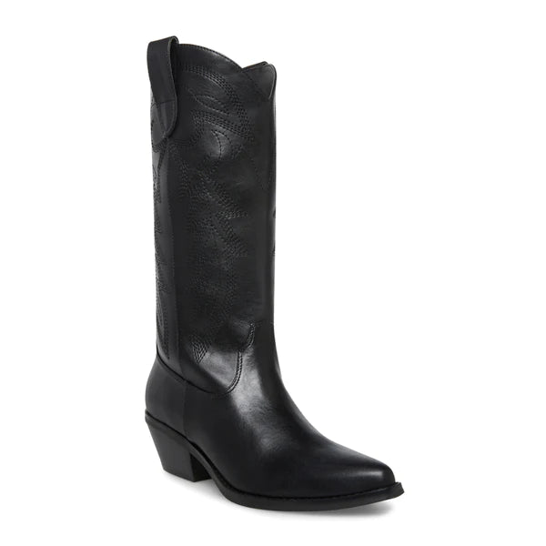 MADDEN GIRL REDFORD WESTERN BOOTS - BLACK