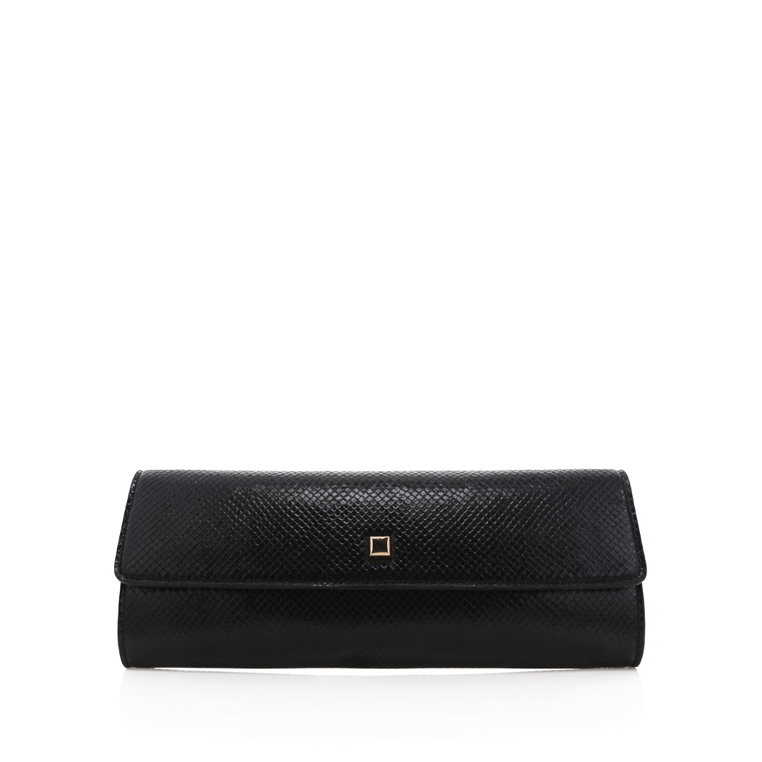 BILLINI MADDISON CLUTCH BAG - BLACK SCALE