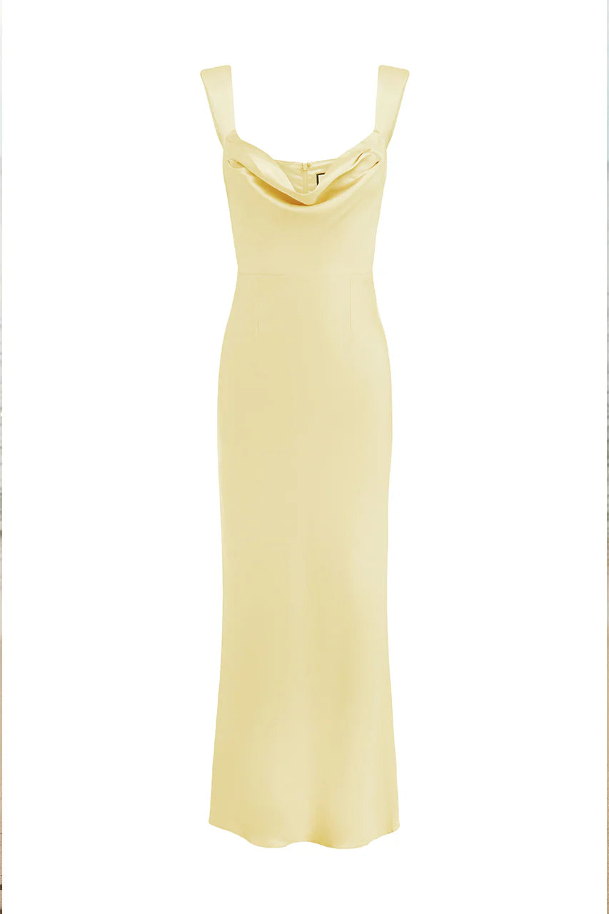 RTL MARGOT MAXI DRESS - LEMON
