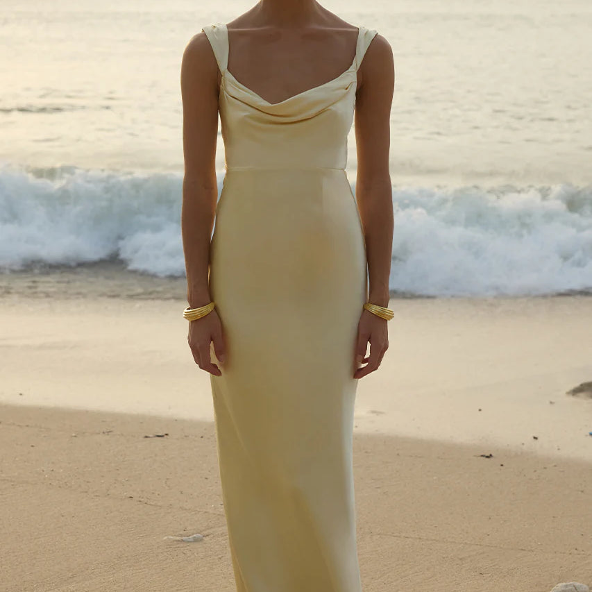 RTL MARGOT MAXI DRESS - LEMON