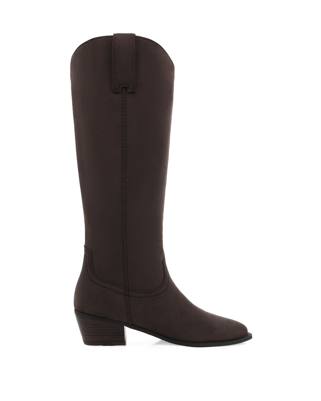 BILLINI MEREDITH WESTERN BOOT - MACCHIATO SUEDE