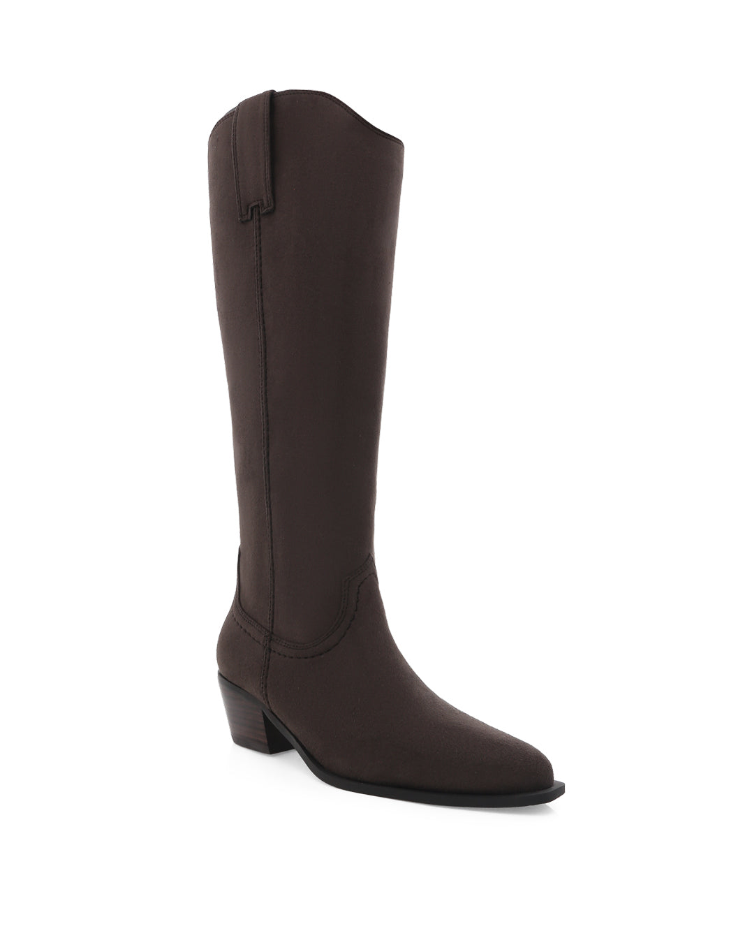 BILLINI MEREDITH WESTERN BOOT - MACCHIATO SUEDE