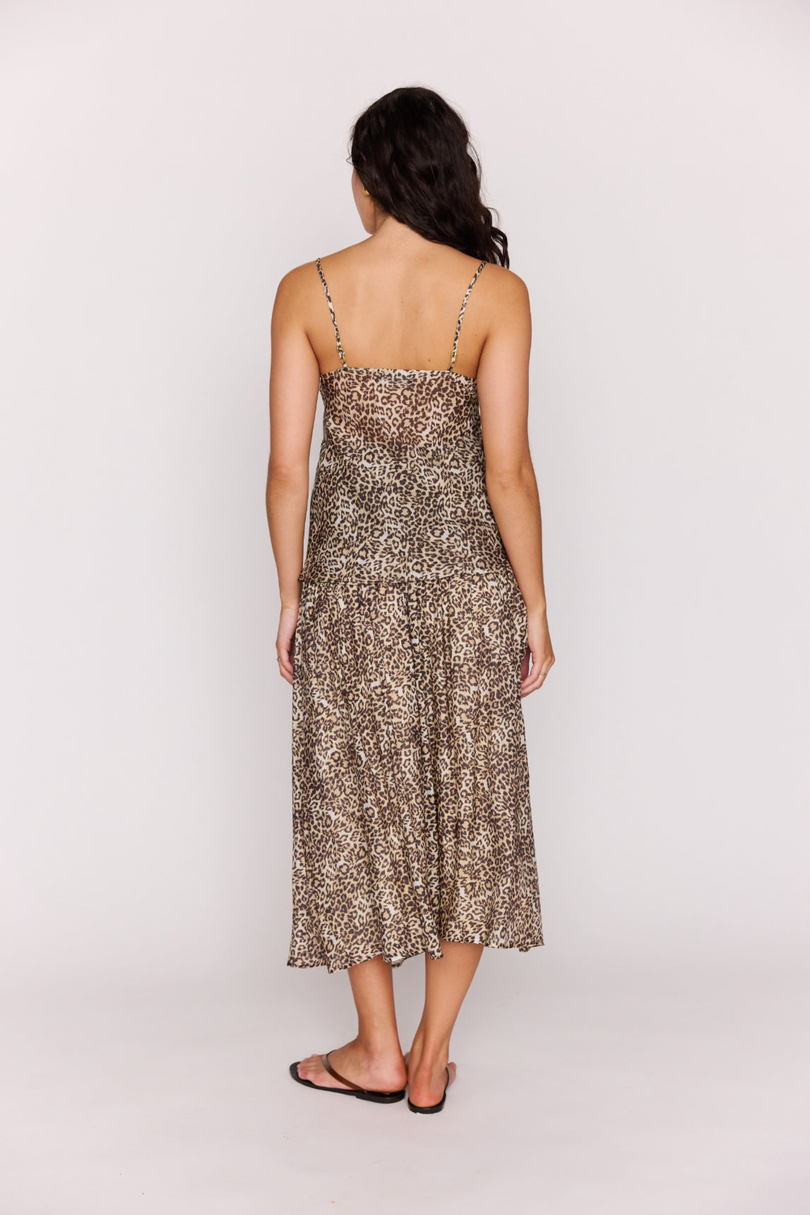 MP TAHLIA MIDI SKIRT - LEOPARD