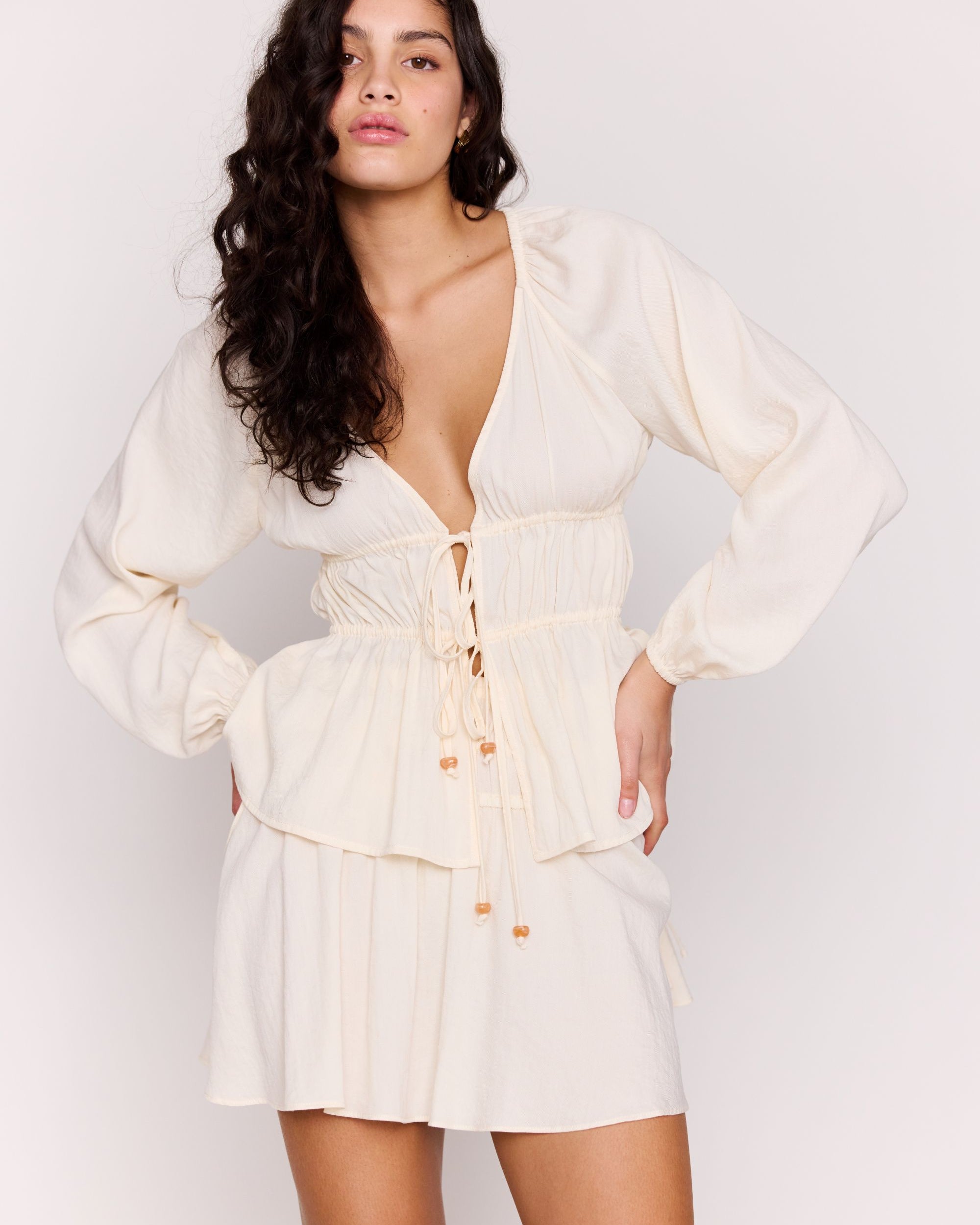 *PRE ORDER* MP ESTELLE SKIRT - CREAM