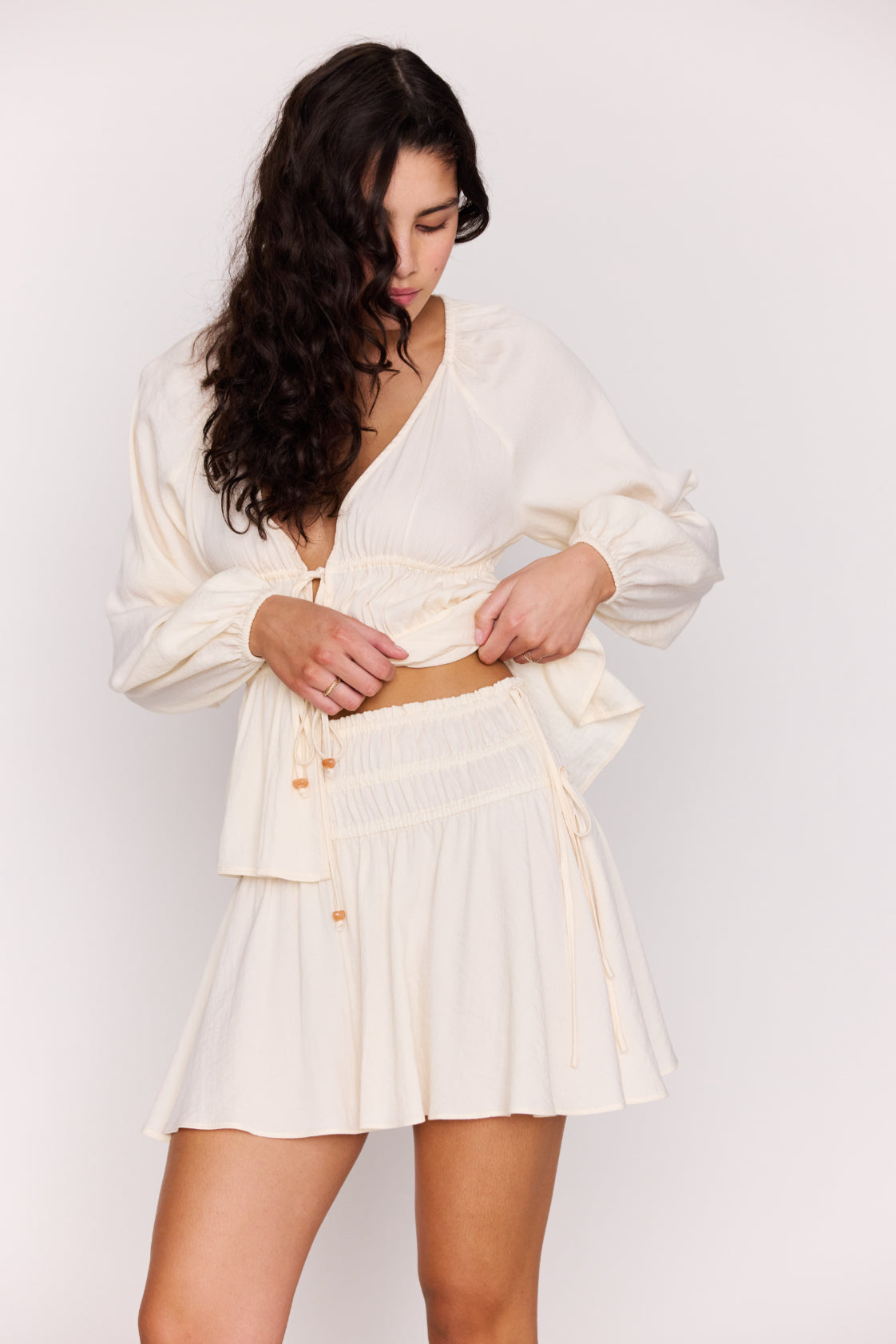 MP ESTELLE SKIRT - CREAM