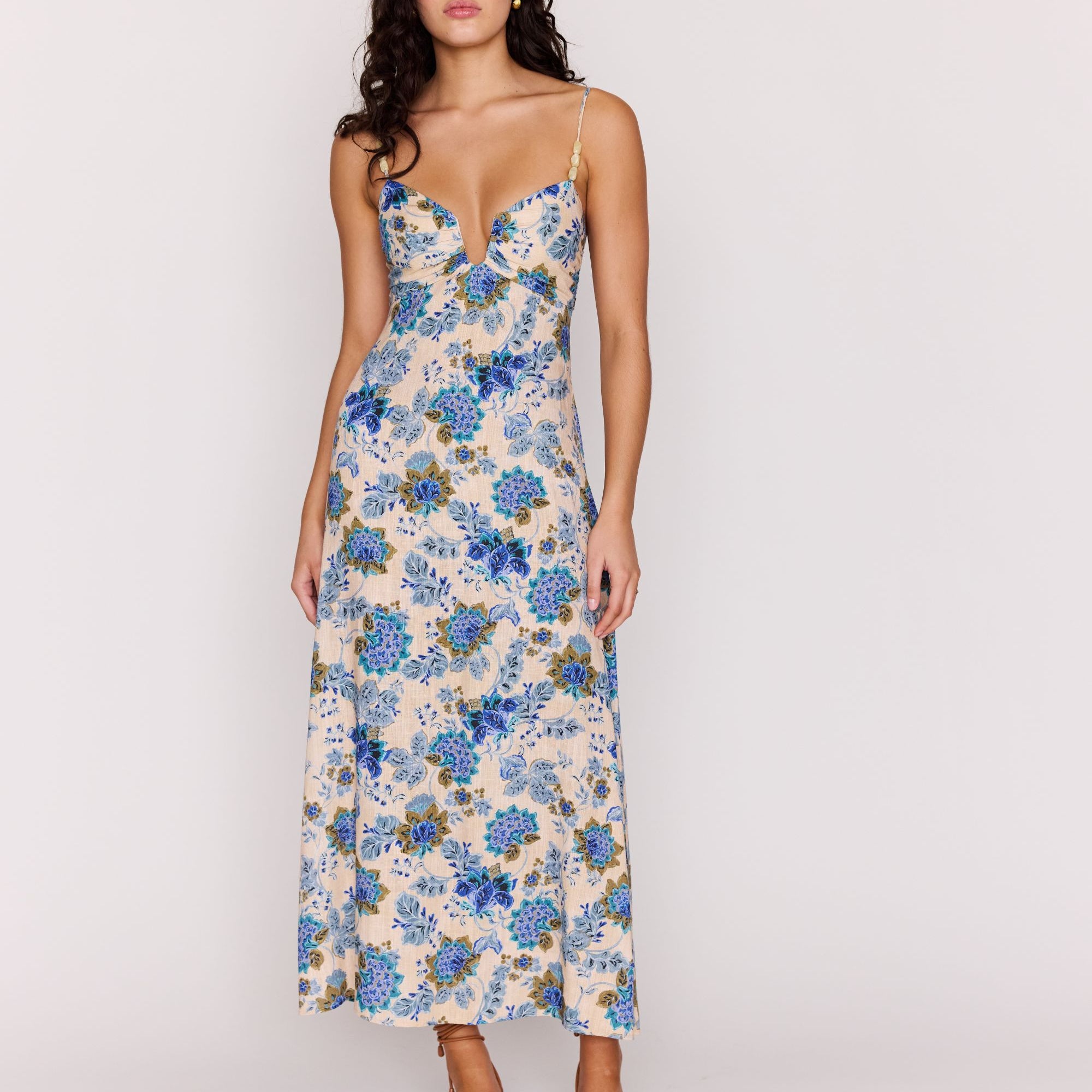 MP LUCIA MIDI DRESS - CHINTZ FLORAL