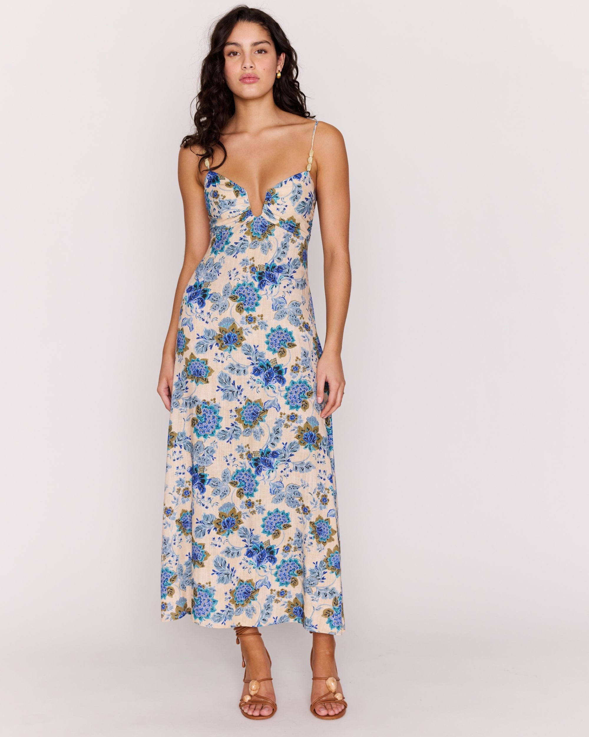 MP LUCIA MIDI DRESS - CHINTZ FLORAL