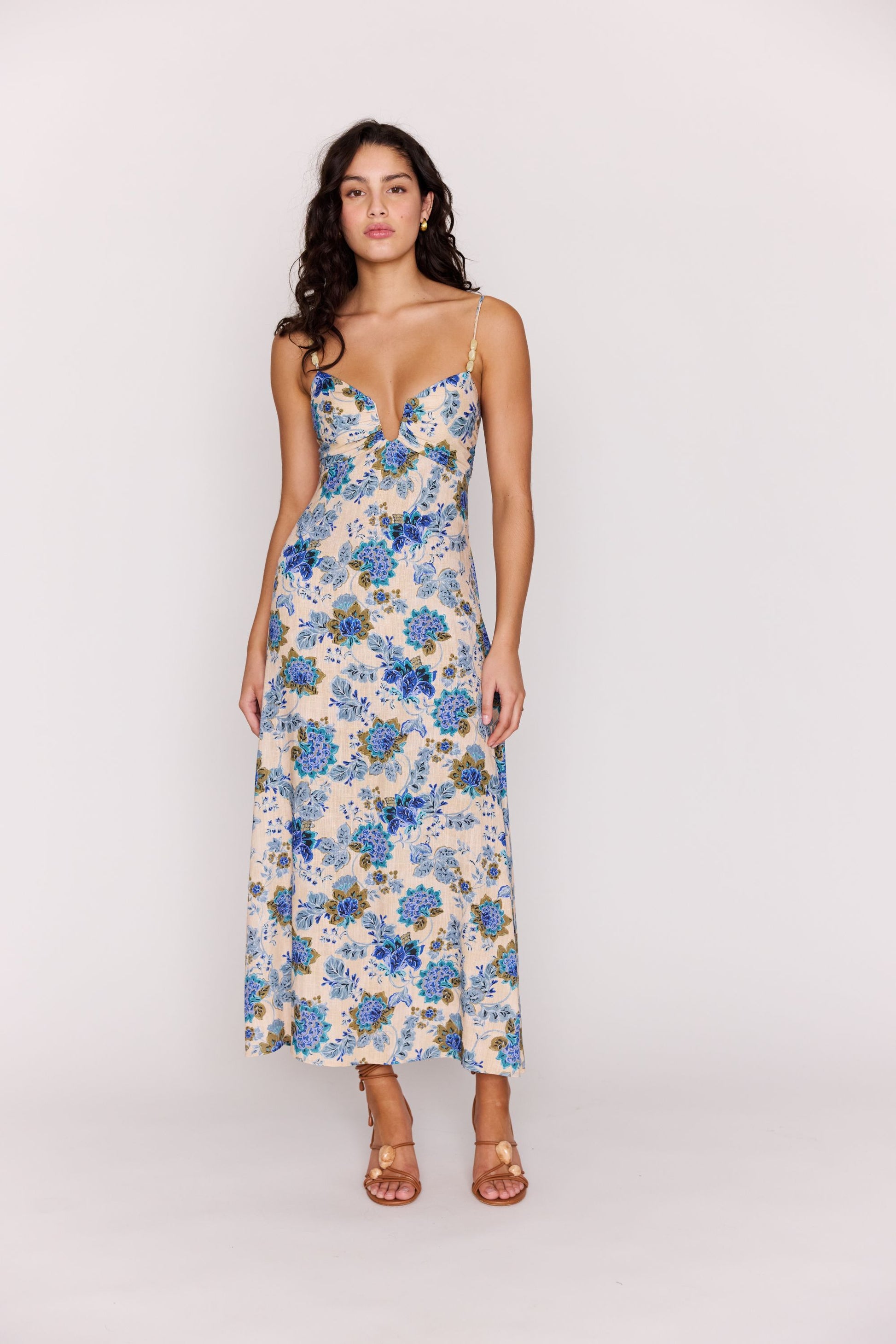 MP LUCIA MIDI DRESS - CHINTZ FLORAL
