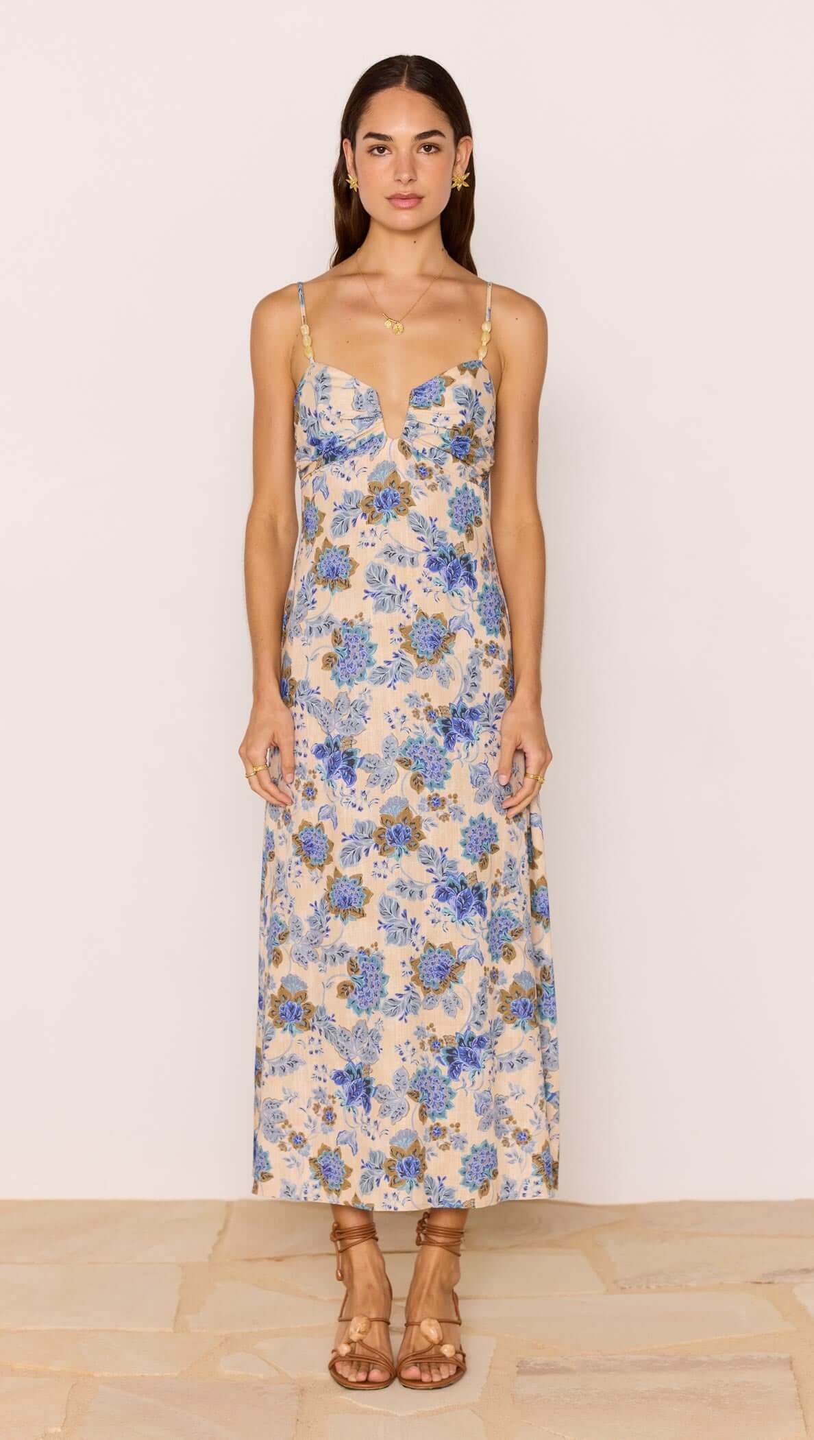 MP LUCIA MIDI DRESS - CHINTZ FLORAL