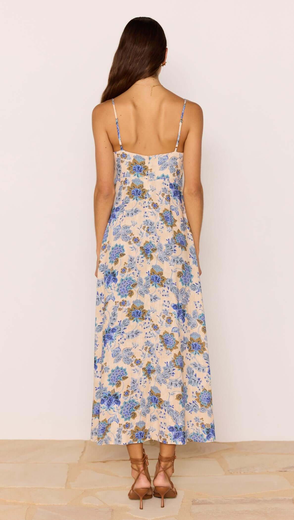 MP LUCIA MIDI DRESS - CHINTZ FLORAL