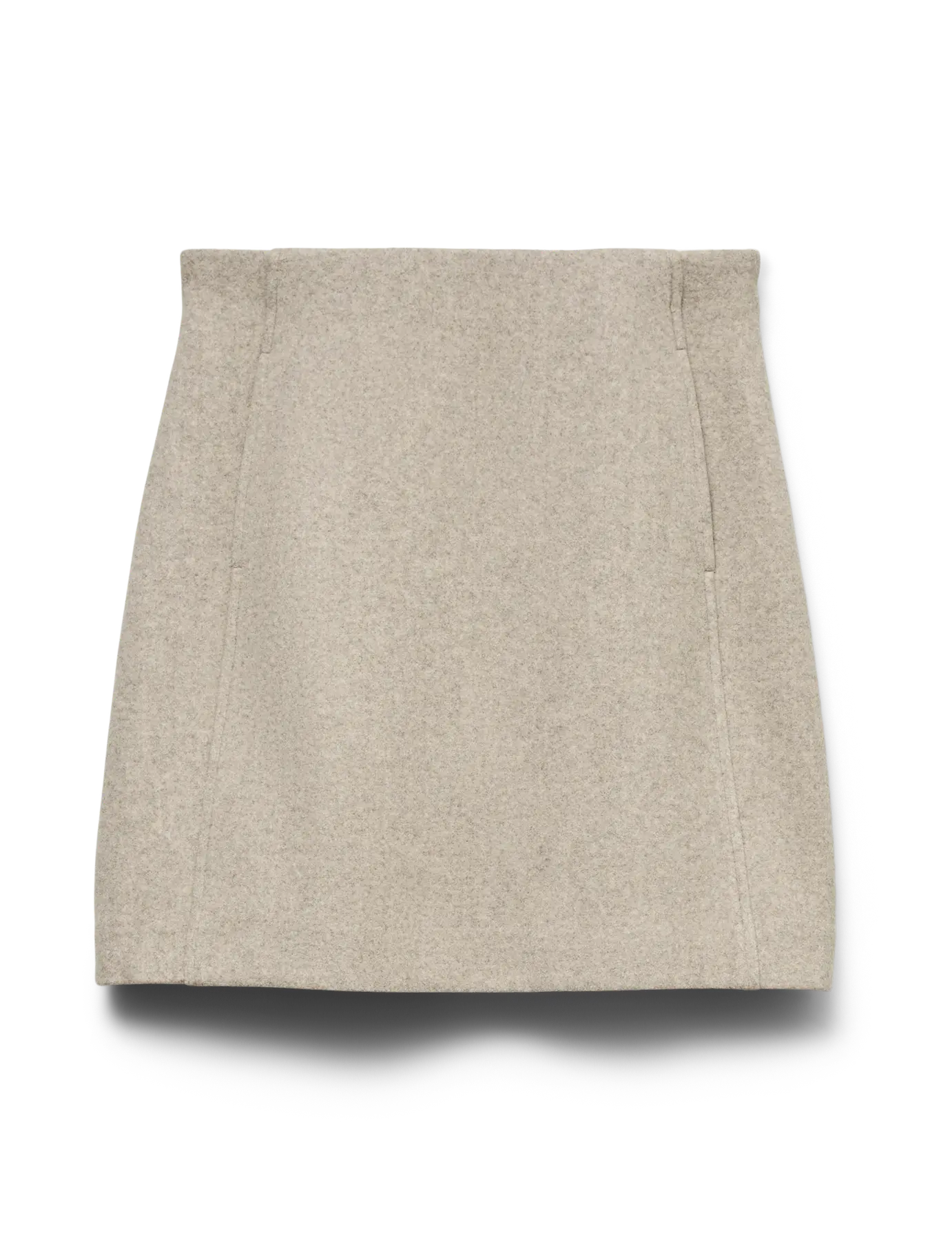 VM FORTUNE HW SKIRT - SILVER MINK MELANGE