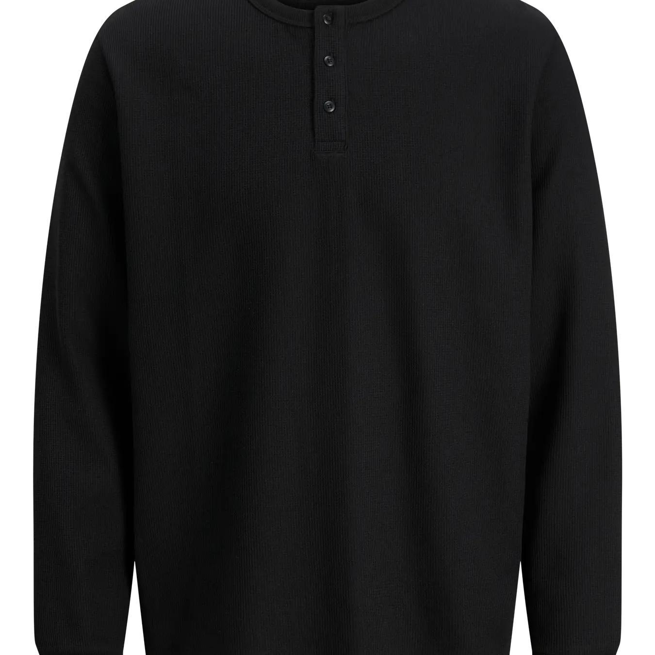 DOVER LS HENLEY - BLACK