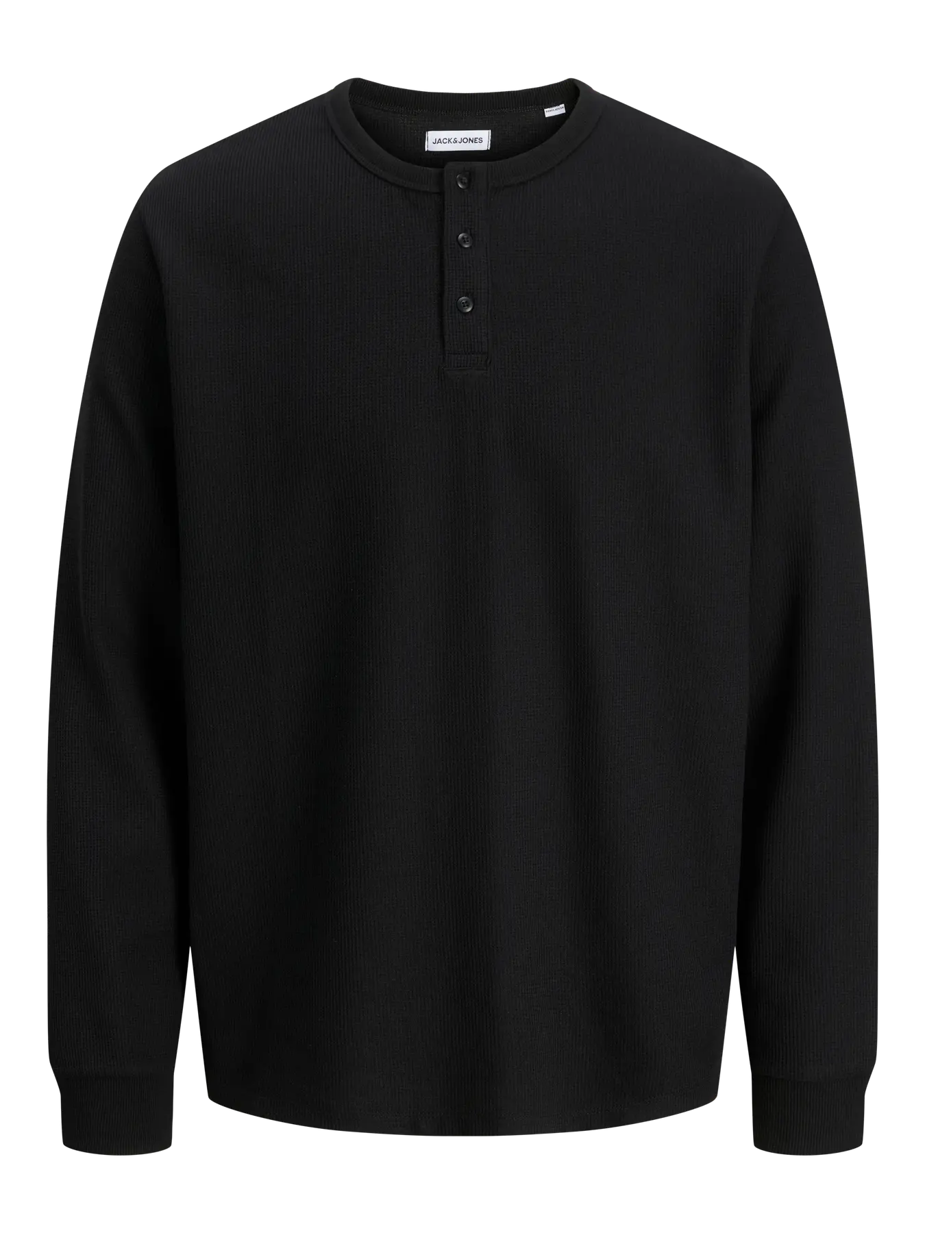 DOVER LS HENLEY - BLACK