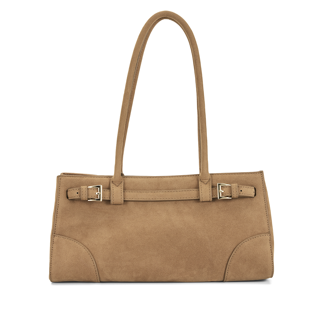BILLINI NADIA SHOULDER BAG - CAMEL SUEDE