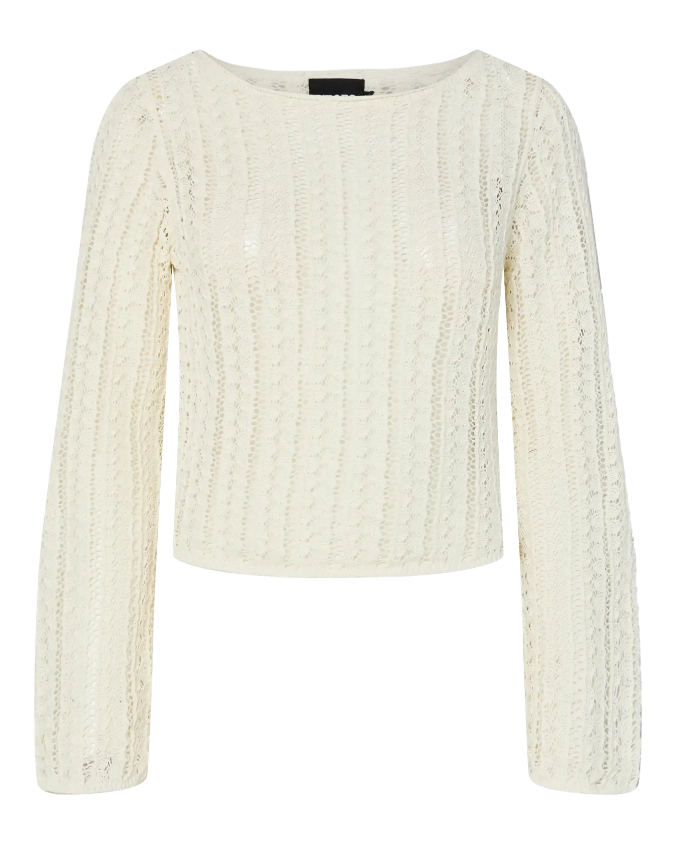 SIRI BOATNECK LS SHIRT - CLOUD DANCER