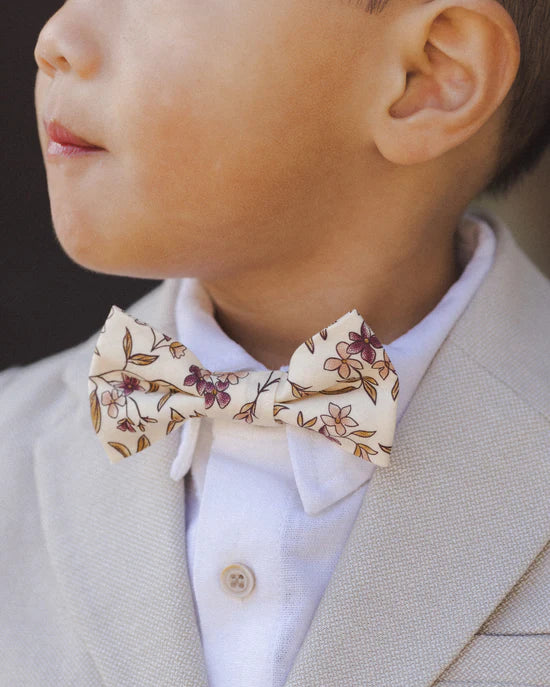 NORALEE BOW TIE - FIG FLORAL