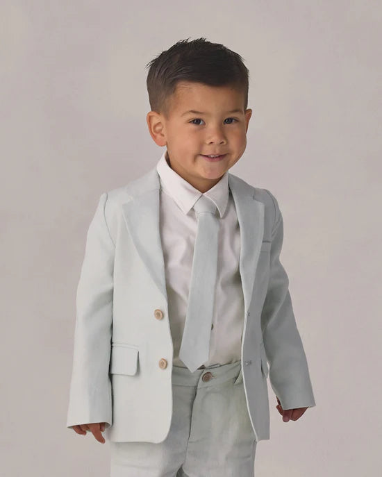 NORALEE SKINNY TIE - HEATHERED MIST