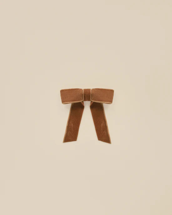 NORALEE VELVET BOW - COPPER