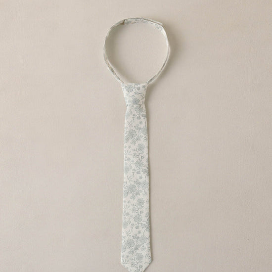 NORALEE SKINNY TIE - SKY FLORAL