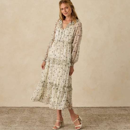 NORALEE MIRABELLE DRESS - WINTER VINES