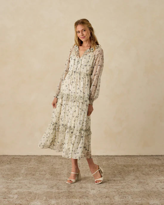 NORALEE MIRABELLE DRESS - WINTER VINES