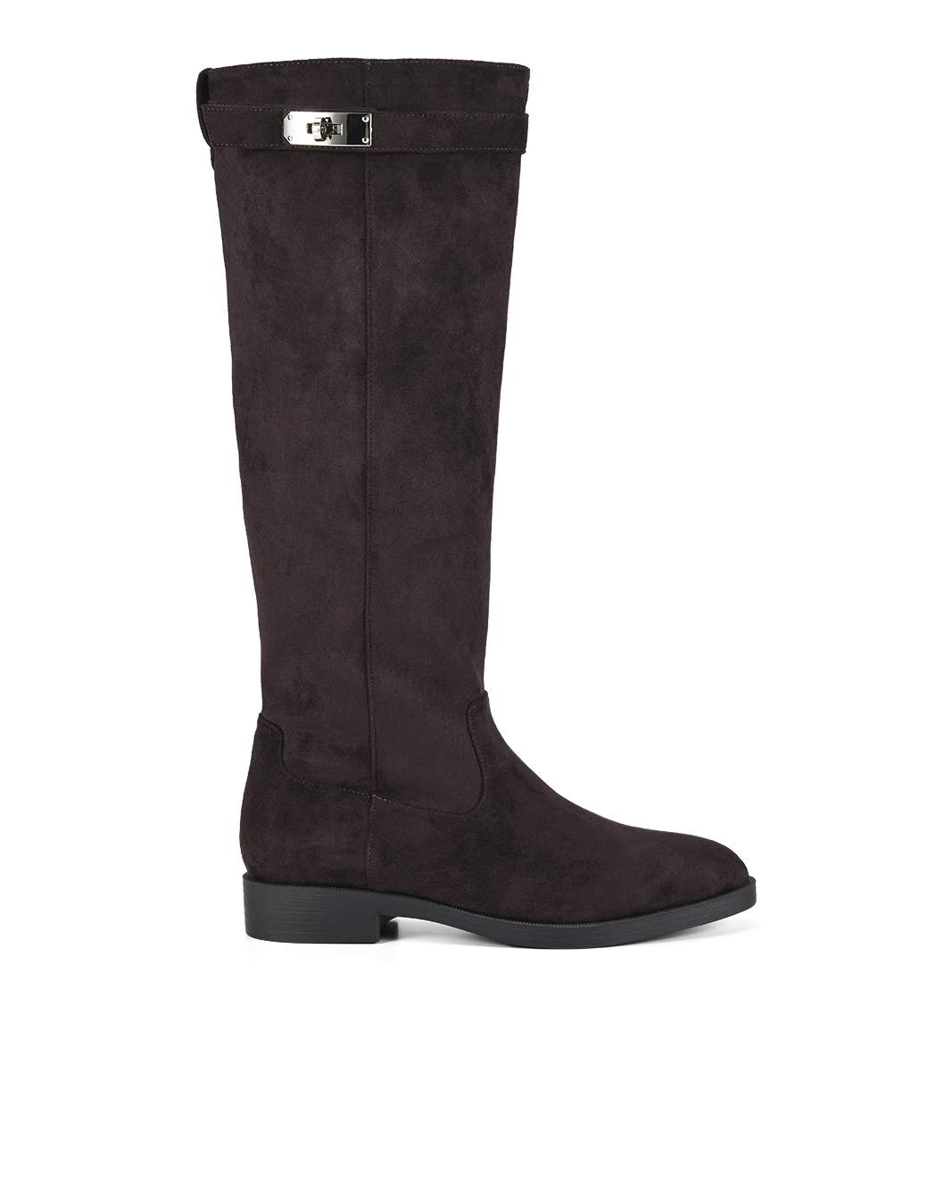 BILLINI NOEMI TALL FULL ZIP BOOT - CHOCOLATE SUEDE