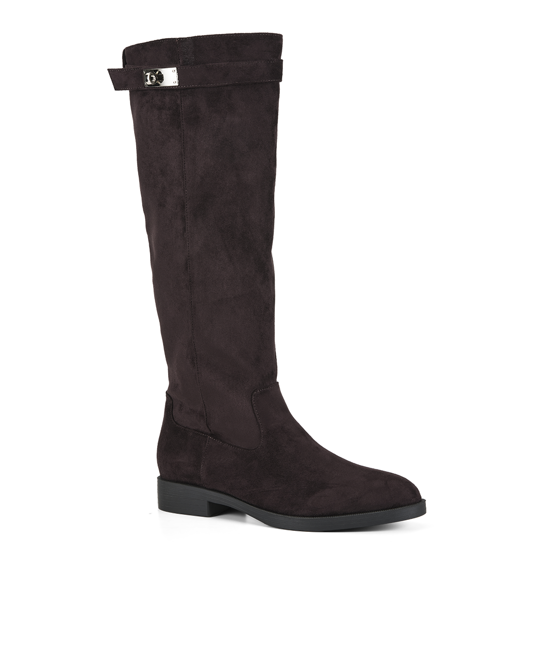 BILLINI NOEMI TALL FULL ZIP BOOT - CHOCOLATE SUEDE
