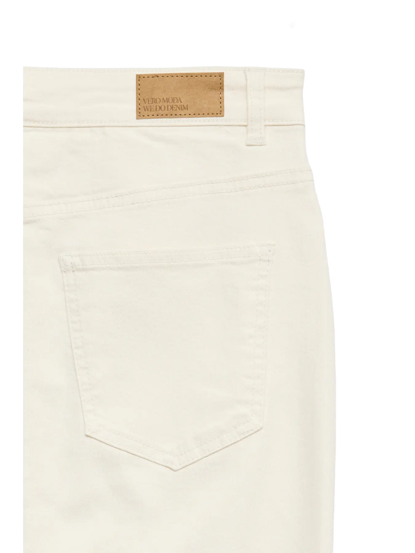 VM WILD ALVIDA BUTTON MIDI SKIRT - SNOW WHITE