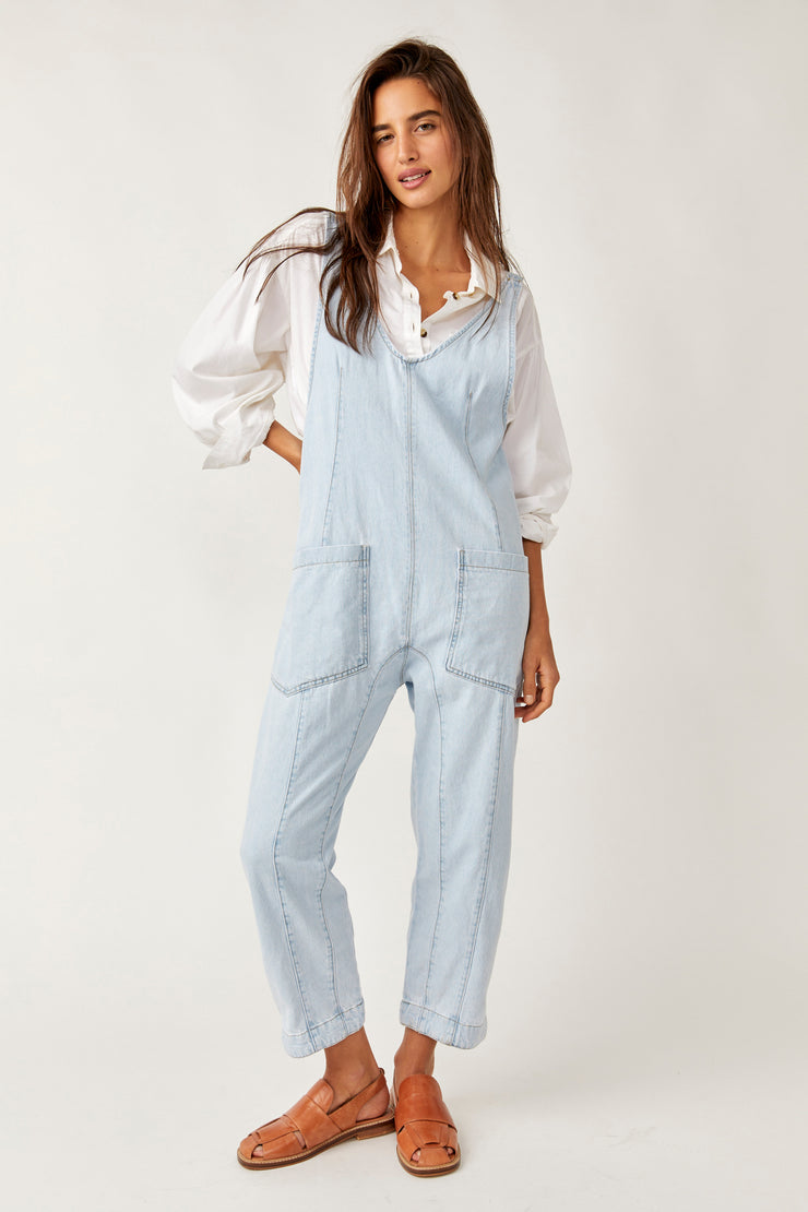 FREE PEOPLE HIGH ROLLER JUMPSUIT - WHIMSY