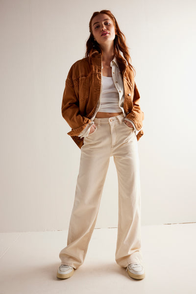 all is a gentle spring - Brown Stretch Trouser – Café Forgot