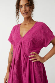 FREE PEOPLE SERENITY DRESS - DRAGONFRUIT PUNCH